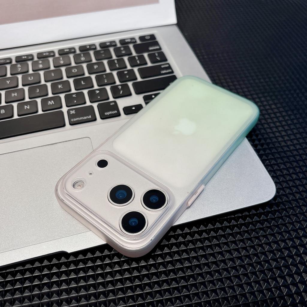 Gradient Matte Soft TPU Phone Case For iPhone 17 Air 16 Plus 15 14 13 12 11 Pro Max 17 Pro Max Ultra-Thin Anti-Fall Shockproof Full Protection Cover