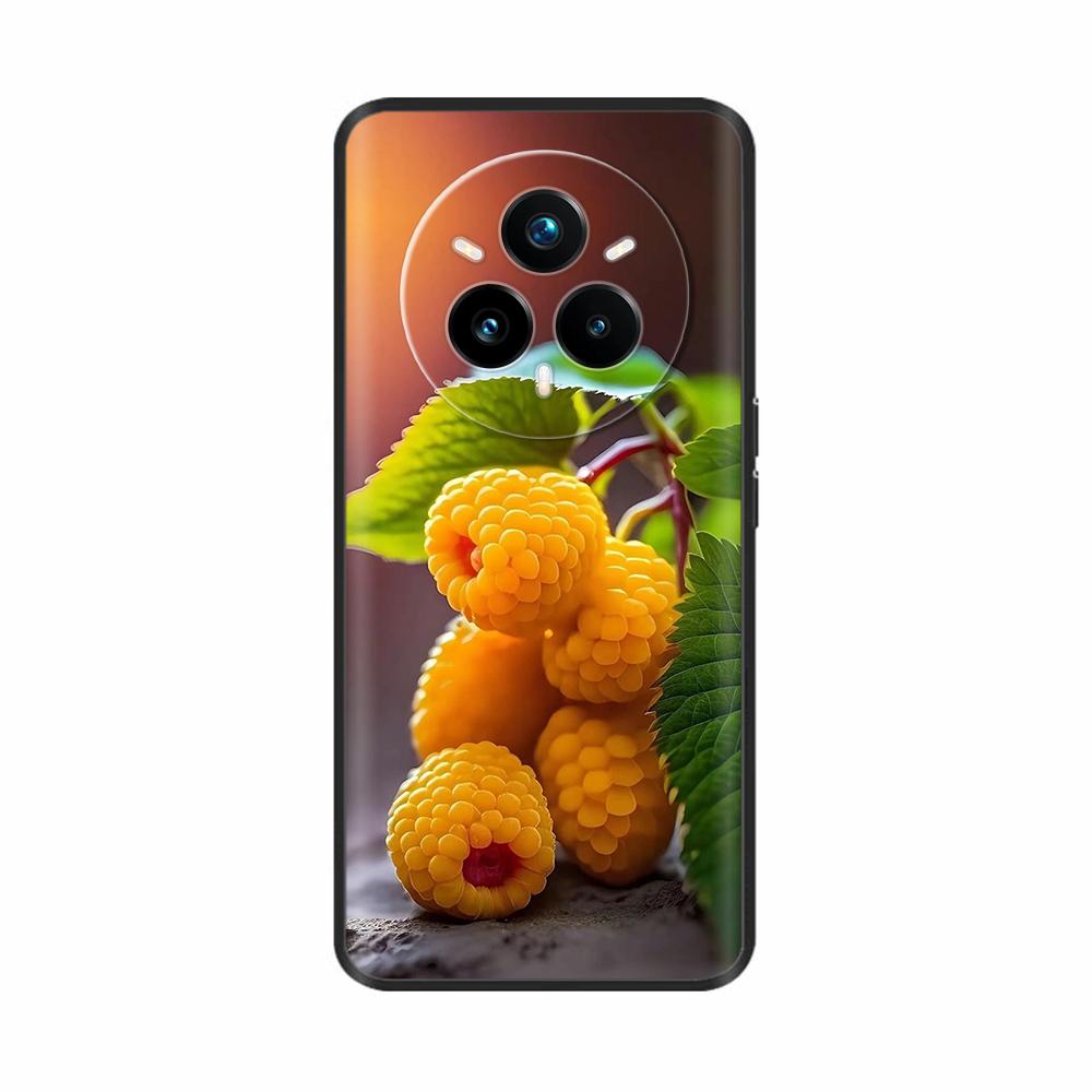 Чехол для Realme 14 Pro Plus Милый Мягкий ТПУ Силиконовый Черный Чехол для Funda Realme 14 Pro Plus 5G Задняя Крышка Чехлы для Телефона Realme14Pro+