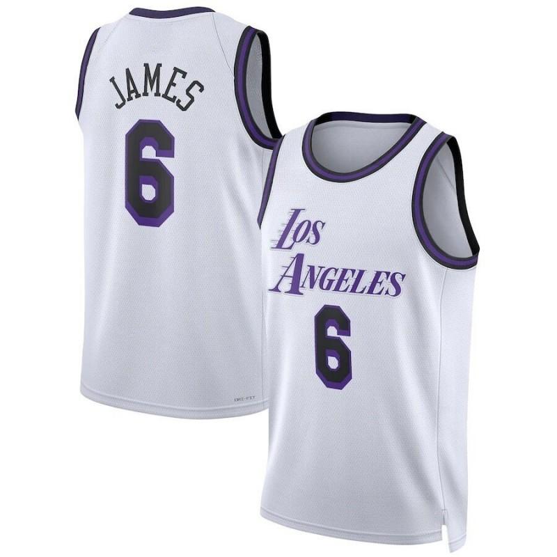 LeBron James Basketball Jersey Set NBA Team Uniforms Lakers 76ers Heat Cavaliers 23 6 Number Custom Stitched Sportswear