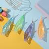 Блестящая Акула Сжимаемая Игрушка Медленно Восстанавливающая Форму Снятие Стресса Прозрачное Морское Животное Сенсорная Игрушка Декомпрессия Мячик от Стресса Игрушка для Расслабления Рук