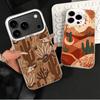 Мягкий чехол для телефона с узором кактуса для iPhone 15 16 17 Pro Max 17Air 16E 14 Plus 13 12 Mini Ударопрочный задний корпус