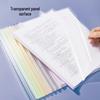 Deli A4 Waterdrop Rod File Clips