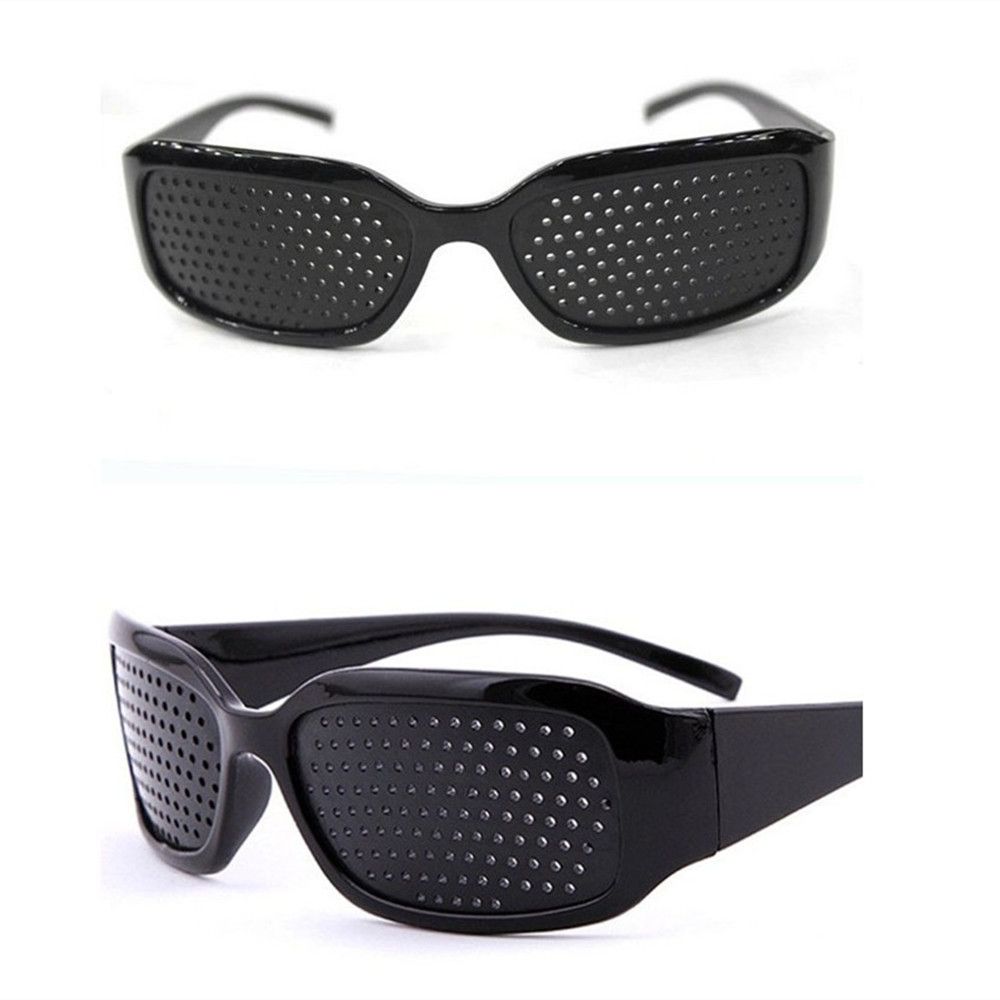 Pin Hole Sunglasses Natural Healing Eyesight Improve Vision Care Pinhole Glasses Eye Exercise