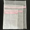 Laundry Bag Portable Foldable Breathable Mesh Laundry Bags with Premium Zipper for Household