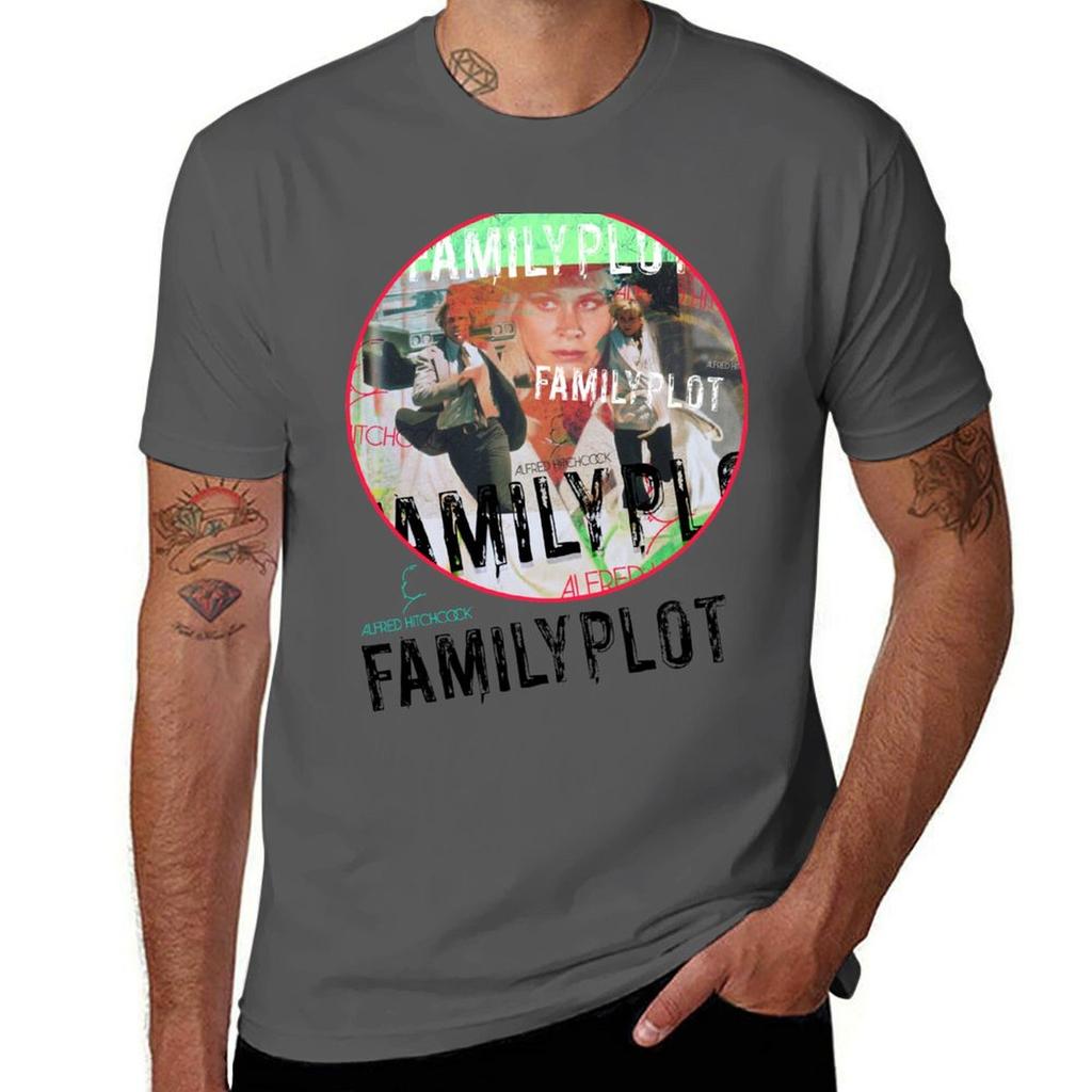 Family Plot Classic Hitchcock Film Officially Licensed Fan Art Tshirt Dry Fit Running Short Sleeve Top Tshirt