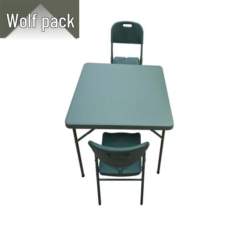 Conglang Military Green Portable Folding Field Table Set