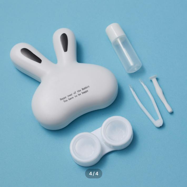 Футляр для линз Bunny, белый
