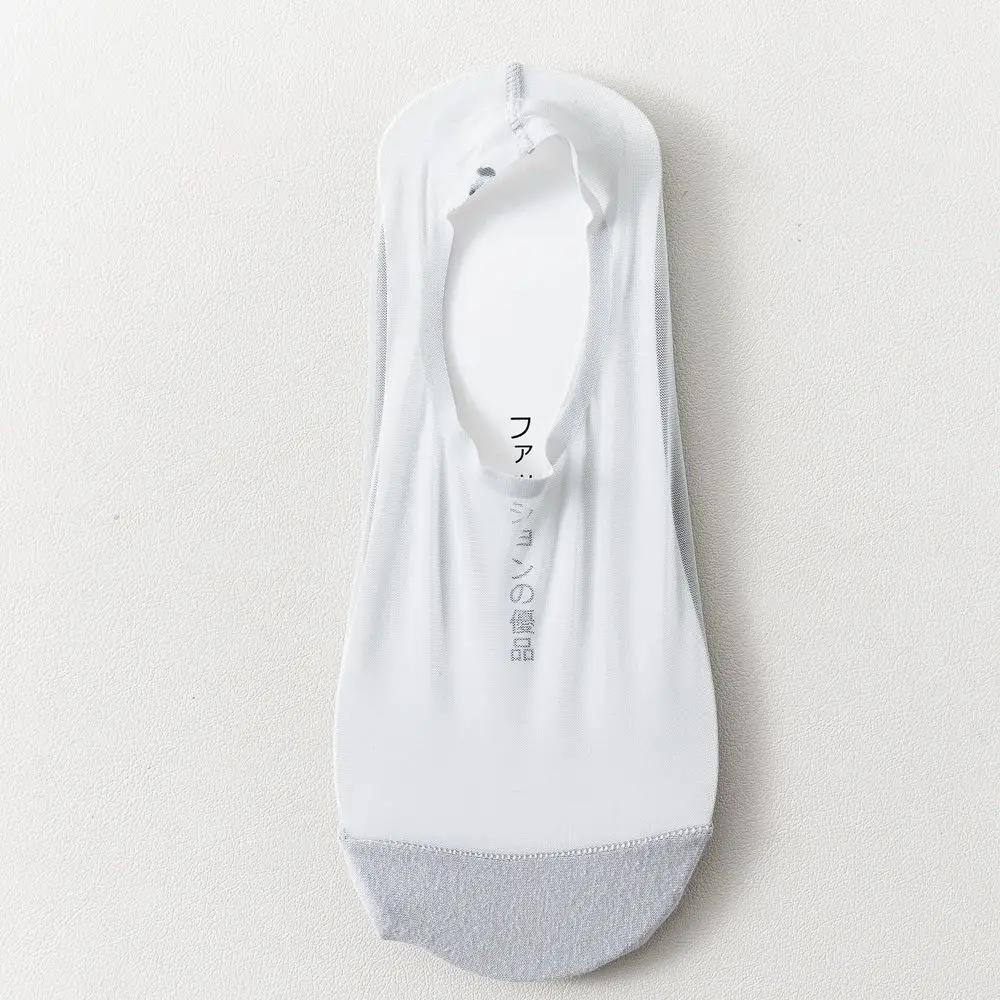 Sock Slippers Women Ultra-thin Transparent Summer Invisible No Show Socks Silicone Non-slip Solid Color Low Cut Ankle Boat Socks