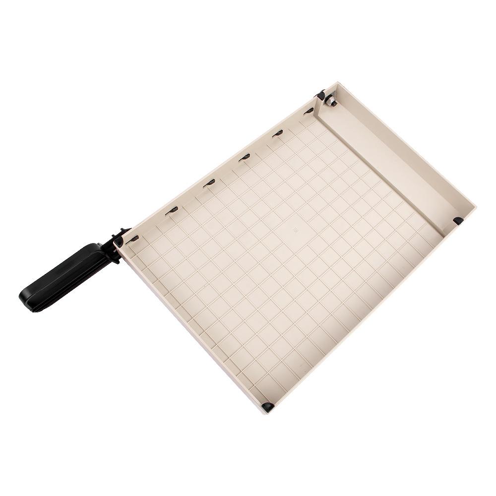 A4 Guillotine Paper Cutter with Removable Press Bar - Lightweight Manual Paper Trimmer