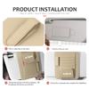YDW3 Car Sun Visor Minimalist Glasses Card Clip Sunglasses Holder For KIA K5 K2 Optima Soul Spectra Niro Cadenza Sephia Carens