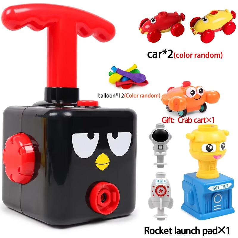 Пусковая установка для воздушных шаров, ручной насос для воздушных шаров, гоночная машина, принадлежности для вечеринок, дошкольные образовательные научные игрушки для детей, мальчиков и девочек от 3 лет