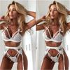 Sexy Lingerie Lace Bra Sets Sexy Underwear for Women Thin Breathable Comfortable Babydoll Dress Underwear Set Exotic Bodysuits