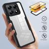 360 ° Full Body Protection Transparent Phone Case for Xiaomi 14 13 13T 12 12X 12T 11 11i 11X 11T Ultra Pro Lite Shockproof Cover