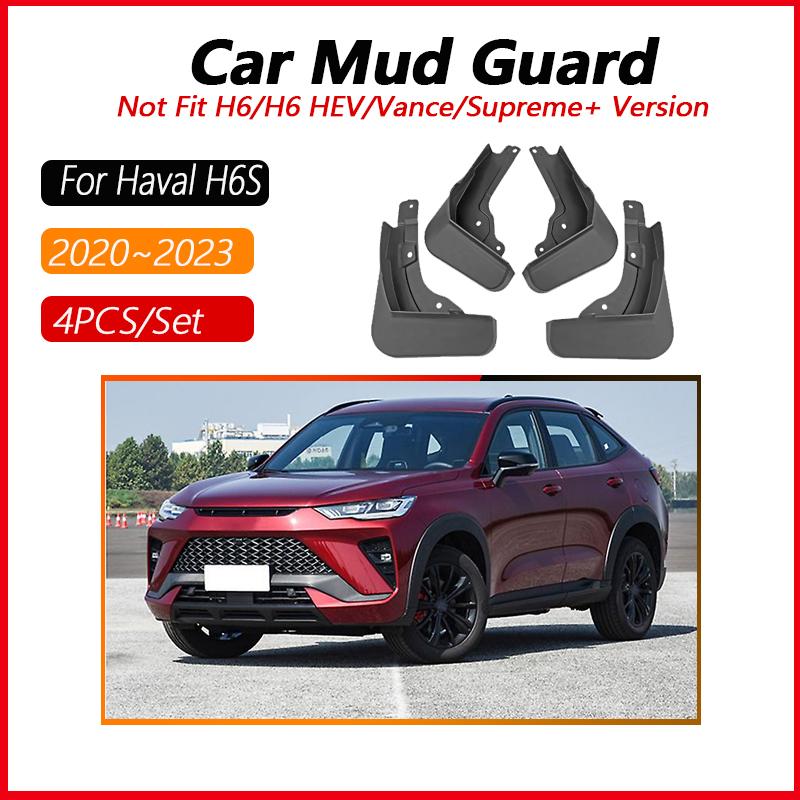 Car Wheel Fenders Fit For Haval H6S H6 GT 2021 2022 2023 2024 2025 Anti-splash Mudguards Splash Guards Mudflaps Auto Accessories QQ1