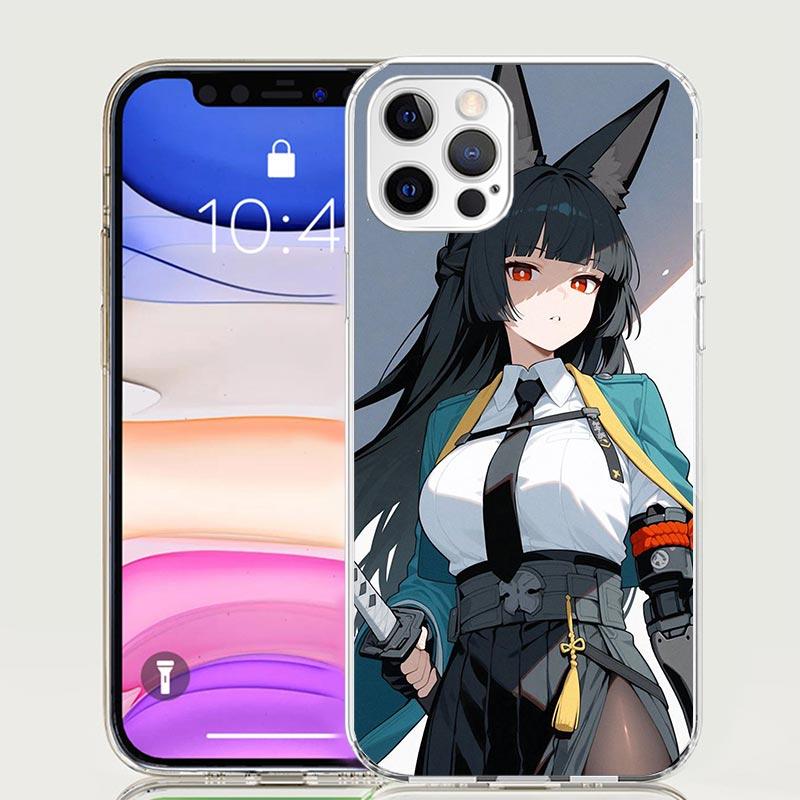 Zenless Zone Zero Hoshimi Miyabi Phone Case for Apple iPhone 17 Air 16 15 Plus 14 + 13 Mini 12 11 Pro Max 7 8 SE 16Max Soft Shel