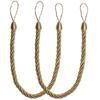 1Pc  Curtain Ropes Tiebacks Tie-Backs Curtain Handmade Holdbacks Clip Buckle Rope Home Decorative Room Accessories Curtain Tieback