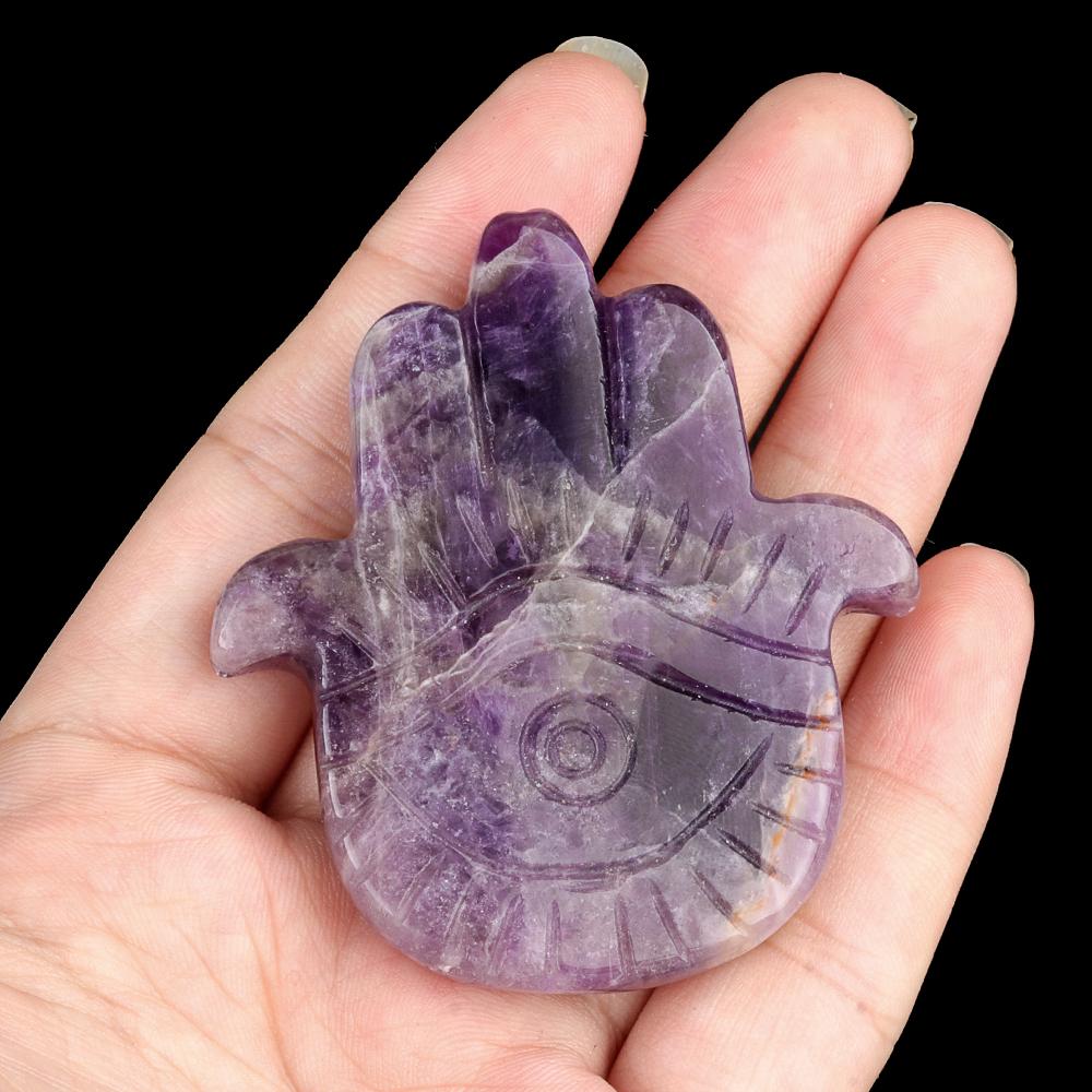 Buddha's Hand Ornaments Natural Stone Mini Decorative Ornament Lucky Gift Spiritual Jewelry Home Decor