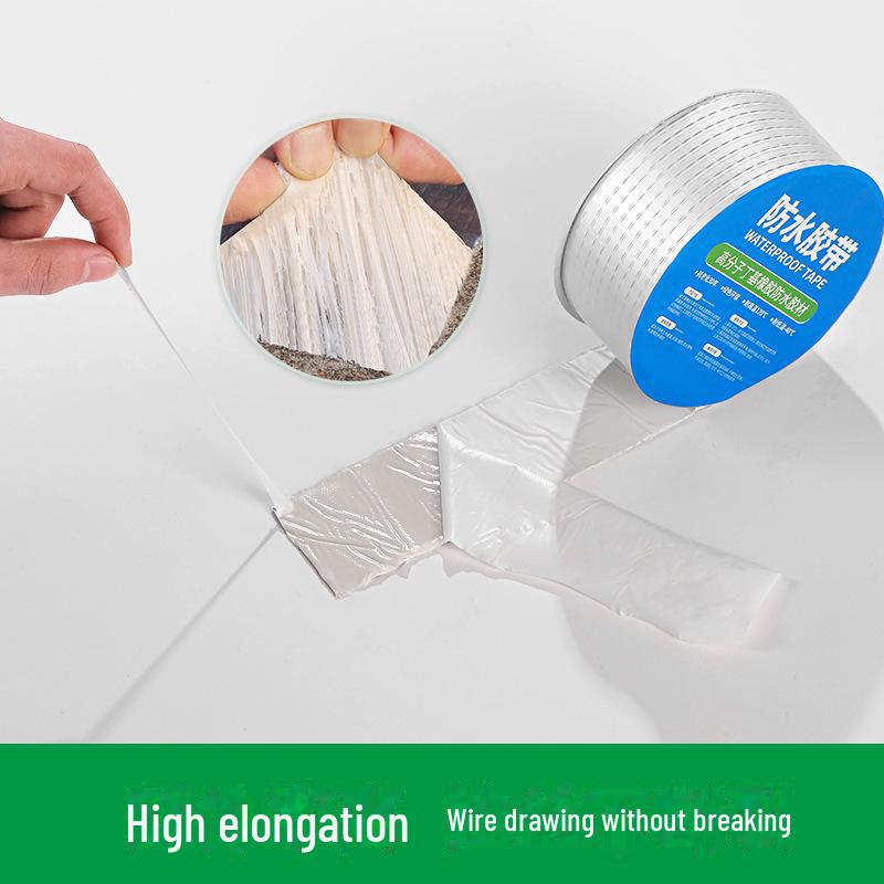 Самоклеящаяся бутиловая лента для водонепроницаемой герметизации и ремонта цветных стальных черепичных крыш, веранд и утечек труб.