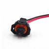Excellent Fuel Injector Connector Universal Black Fine Workmanship