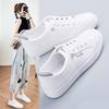Little White Shoes Women's Fashion Women's Shoes 2025 New Spring and Autumn Flat-bottomed Casual Shoes Ins Trendy Summer Thin Breathable Board Shoes
