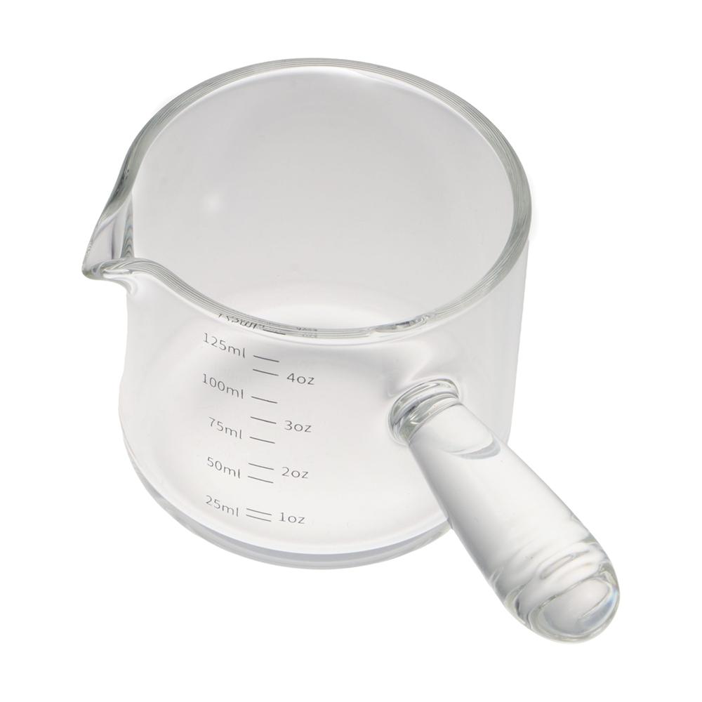 Single Spout Espresso Measuring Cup Glass Coffee Supplies Espresso Shot Milk Jug Barista