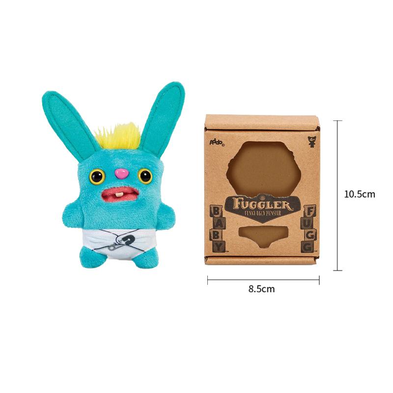 Плюшевый плюшевый мишка, милый плюшевый монстр, подарок, уродливые мягкие игрушки, зубы, странный милый плюшевый монстр