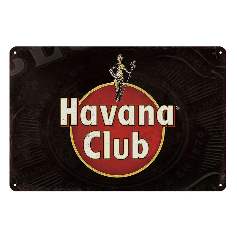 Vintage Aluminum Sign Rum Brand Retro Aluminum Sign Captain Morgan Funny Poster Decor for Bar Pub ClubMan Cave Wall Art