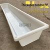 Многоцелевой желоб с плоским дном большой емкости для кормления скота, рыбы, черепах или для посадки овощей и цветов