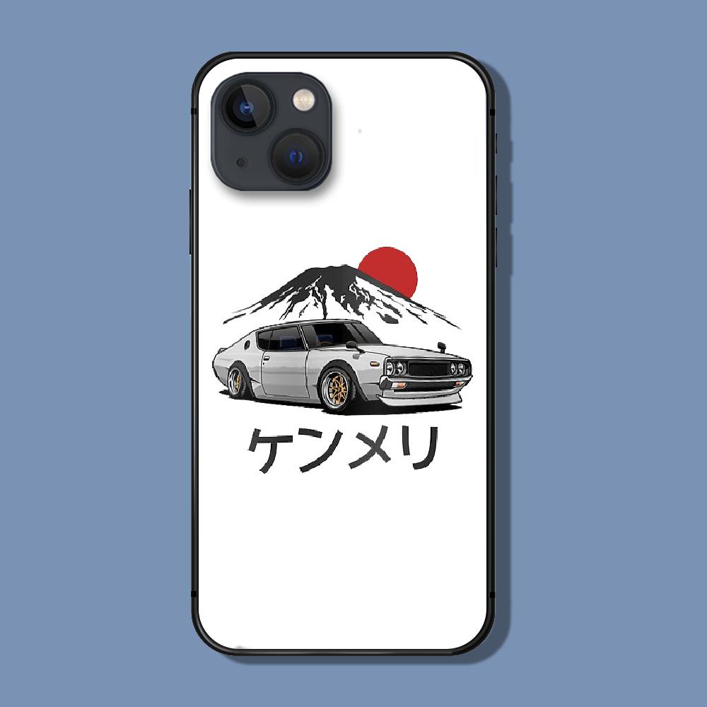Чехол для телефона Drift Japanese Car Phone Cover Coque для iPhone Xiaomi Mi Samsung Galaxy Redmi Note AS 11 12 13 14 15 22 23 24 5G Pro Plus Max Fe Ultra