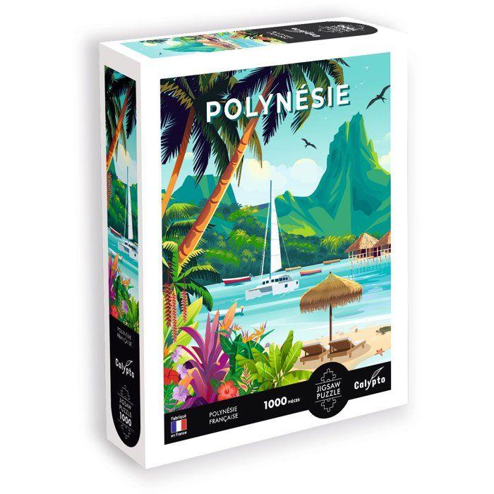 Puzzle - SENTOSPHERE - Calypto - 1000 pièces - Polynérise Française - Toucher soyeux - Dès 9 ans