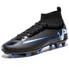 2025 new football shoes long broken nails high top men's and women's youth sports training shoes fashion non-slip