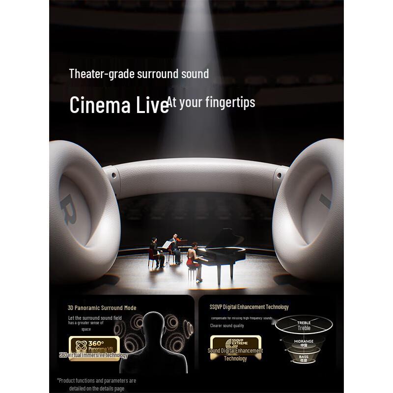 Saina D60S Over-Ear Bluetooth ANC Headphones