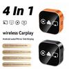 4-в-1 Проводной на Беспроводной Адаптер CarPlay MirrorLink Проводной на Беспроводной Android Auto Plug & Play 5 ГГц Wi-Fi Для Проводного CarPlay