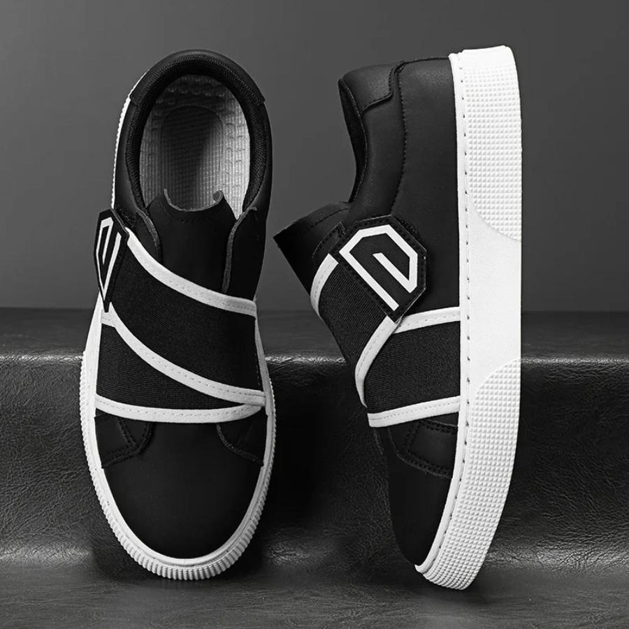 2025  New Men Business Casual Shoes Fashion Anti Slip Outdoor Sneakers Comfortable Wear-resistant Walking Shoes Leather  Shoes