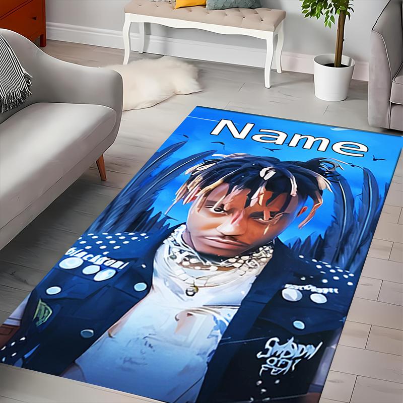 Custom personalization Juice WRLD Area Rug - Perfect For Kitchen, Bathroom,Laundry Room Decor Large Size Available,Gift All Seasons