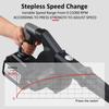 Cordless Leaf Blower 21V 6.0A Lithium 2 In 1 Sweeper and Vacuum Electric Air Blower Computer