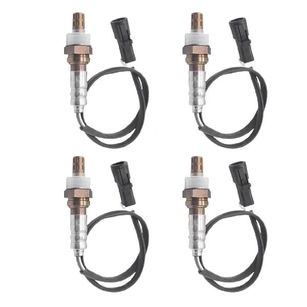 4PCS Sensor.Compatible for Explorer Sport Trac 2001 2002 2003 2004 2005 4.0L 2007 2008 2009 2010 4.0L 4.6L Upstream Downstream