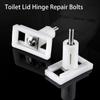 1Pair Bathroom Accessories Lid Hinge Repair Bolts Seat Fittings Screws Washers Set