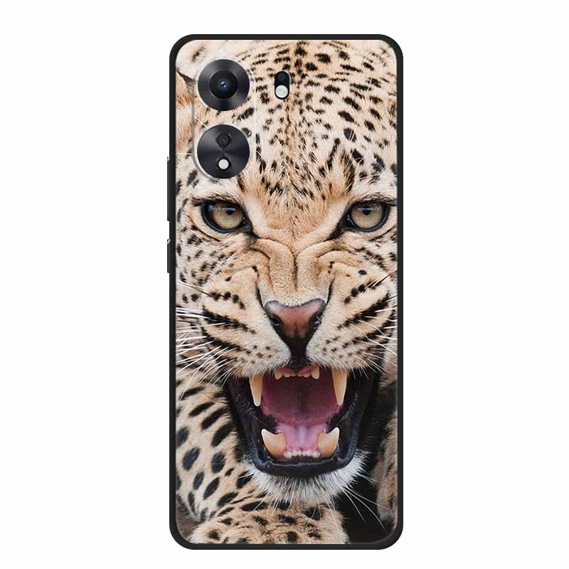 Для Xiaomi Poco C65 Чехол Животные Мягкий Силикон ТПУ Чехлы для Телефона Задняя Крышка Для Xiaomi PocoC65 6.74" Защита Волк Милая Девочка Пара