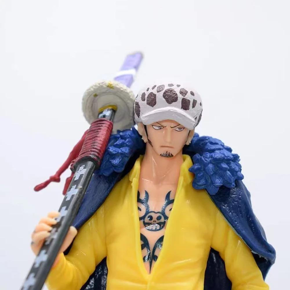 Горячая аниме фигурка One Piece DXF Страна Вано Трафальгар Ло ПВХ Коллекционная модель Куклы Игрушка В Подарок 18 см