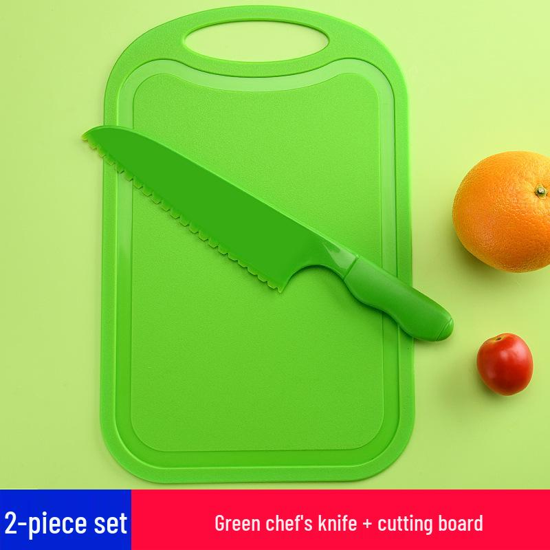 Children's Safe Plastic Knife Set – Ideal for Early Education and Kindergarten.