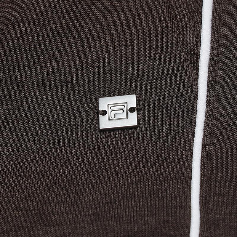 Fila Белые Классические Простые Универсальные Удобные Дышащие Вязаные Прямые Свободные Повседневные Брюки Женские низы Черные F11W543602FDR