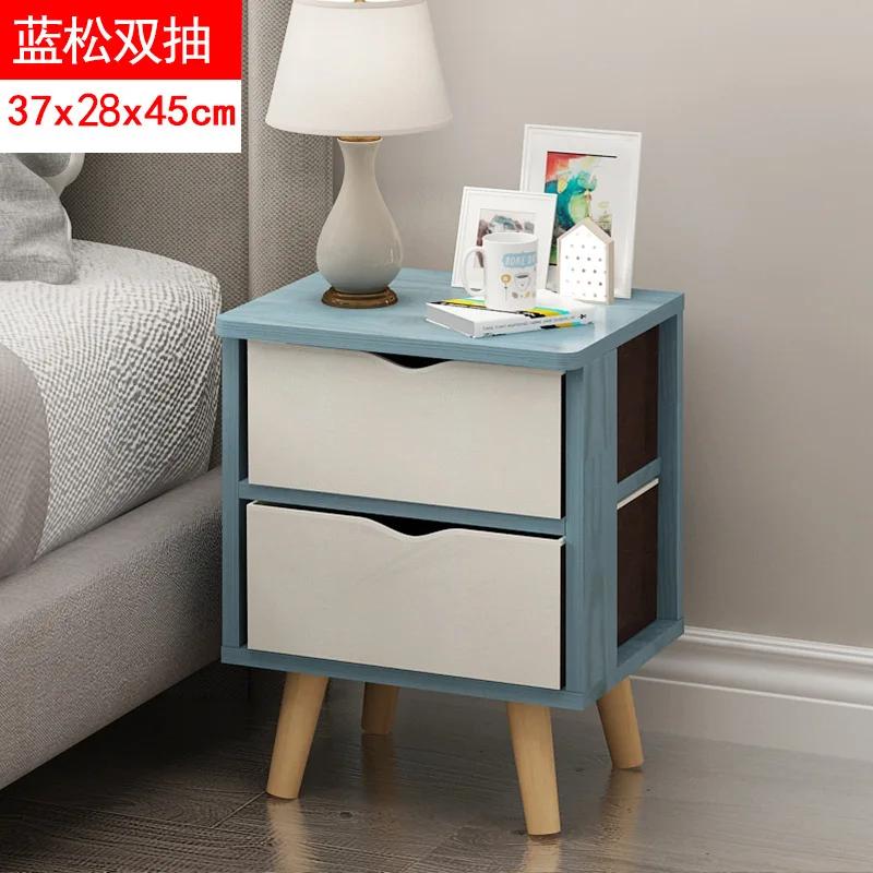 Прикроватная тумбочка простая современная тумбочка для хранения вещей простая спальня прикроватная тумбочка небольшой шкаф экономичный трансграничный
