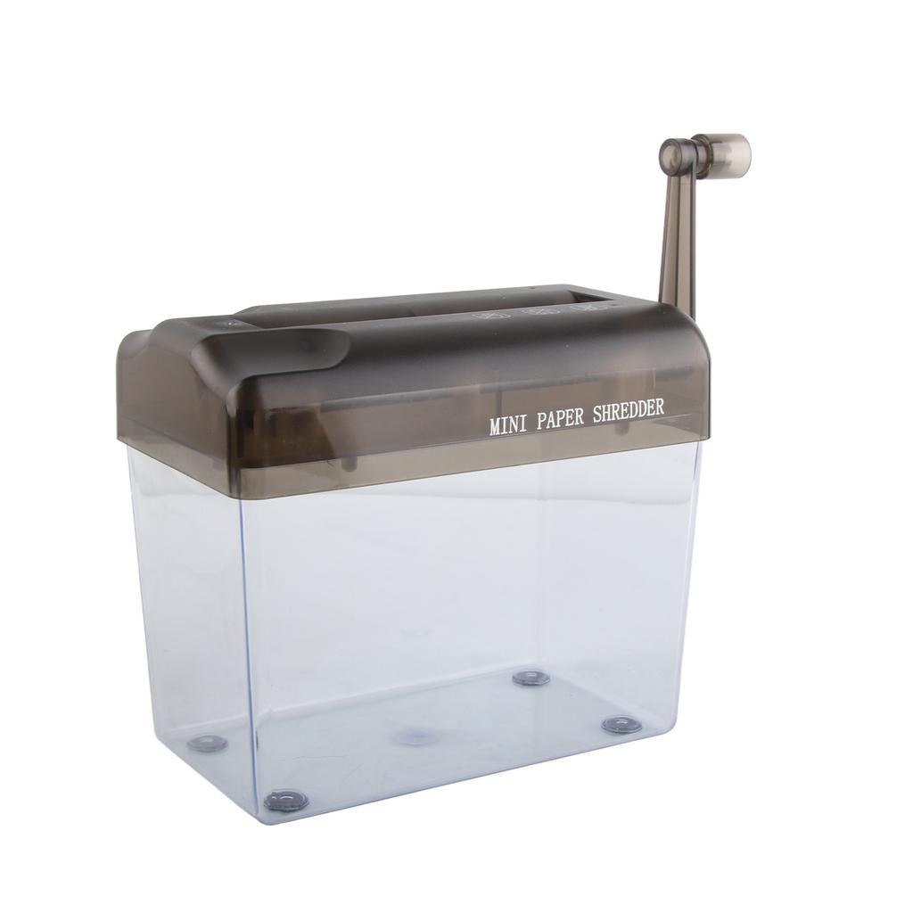 Portable Mini Manual Shredder Desktop A6 Hand File Shredder Paper Cutter