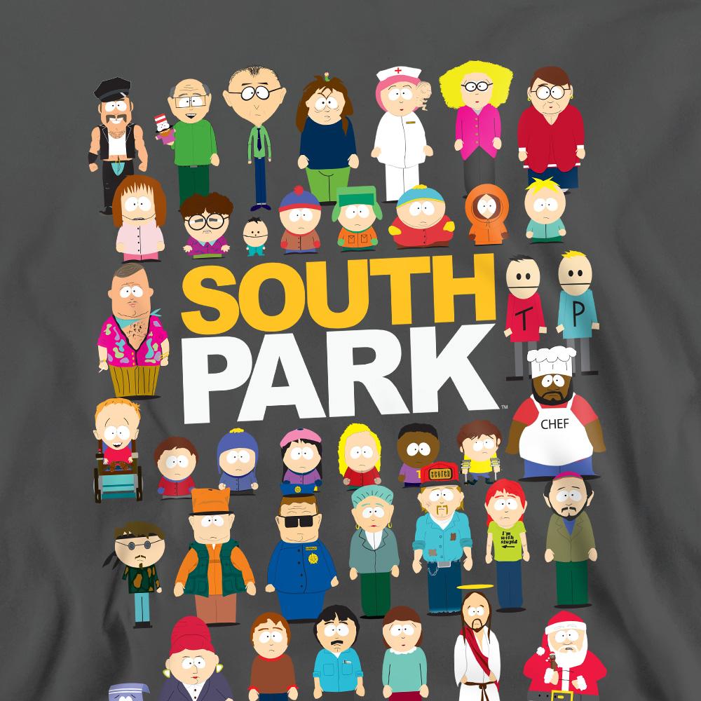 South Park Unisex Adult Full Cast Sweatshirt