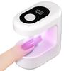 Mini UV Nail Lamp Manicure Lamp Portable Purple Light Nail Lamp for Gel Polish Nail Art Fast Curing Device for Manicure