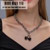 RUI RUI YU женское ожерелье с подвеской из черной вишни и грубой цепочкой на ключице