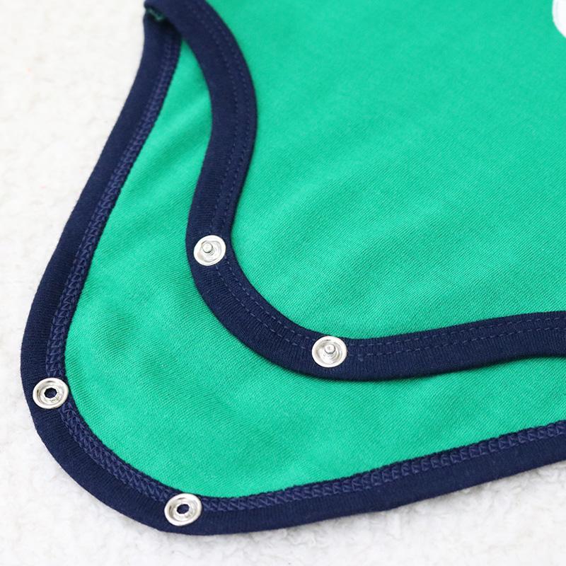 Комплект хлопковой одежды для новорожденных мальчиков и девочек, комбинезон, брюки, 2 шт./компл., спортивная одежда, комбинезон на кнопках, теплая рождественская одежда из двух предметов