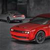 1/32 Dodge Challenger SRT Alloy Sports Car Model Simulation Diecast Metal Toy Muscle Car Model Sound and Light Children's Toys Gift