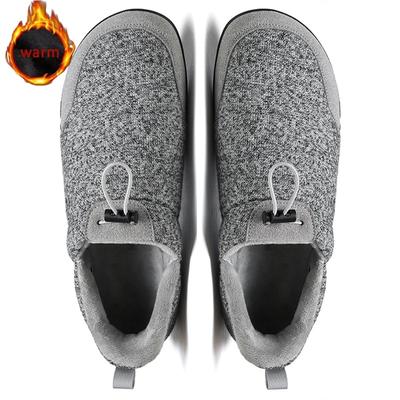 Повседневная хлопковая обувь для пар Удобная теплая хлопковая обувь Нескользящая мягкая подошва Домашние теплые хлопковые тапочки Комнатные уличные балетки